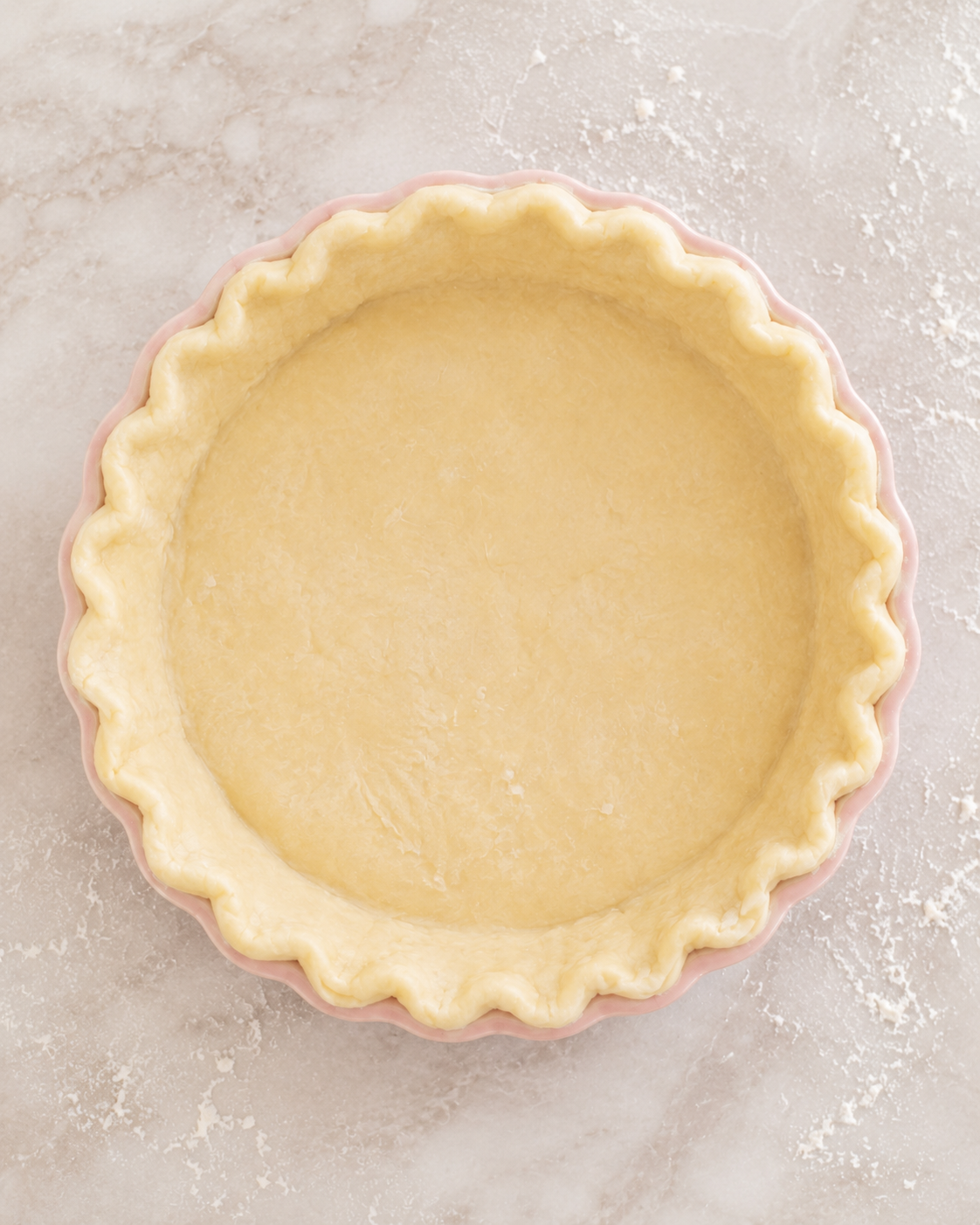 Pastry Dough Pie Crust — finished cake